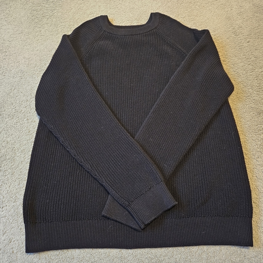 Old Navy Crewneck Shaker-Stitch Sweater